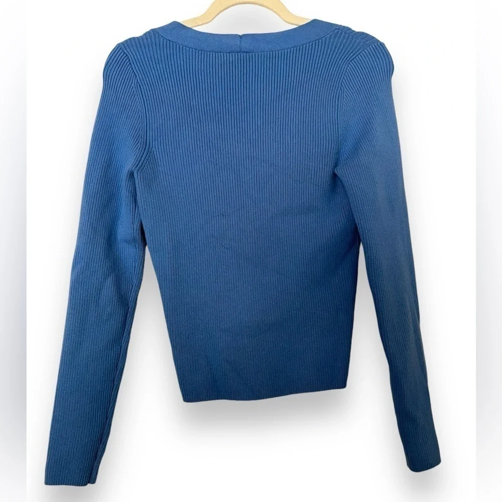 Abercrombie & Fitch Lace Up Knit Sweater